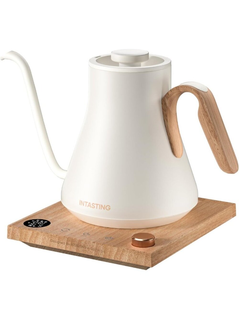 Precision Gooseneck Electric Kettle with ±1℉ Temp Control, 0.9L Capacity